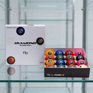 Bolas de Billar Diamond - Set de TV con Pantalla de 57.15mm para Pool Flip |   Edición de Partido de TV |   Hecho en Corea |   Resina Fenólica - Product Image 1