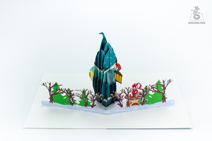 Cartes de Noël Collection de cartes de voeux colorées avec enveloppes pour l'hiver Joyeux Noël Saison Vacances Cadeau artisanat - Product Image 2