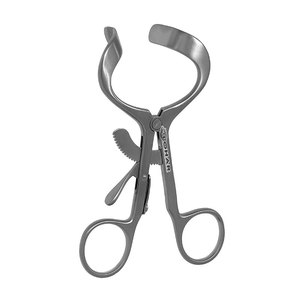 Separador de Láminas de 10 1/2 Pulgadas con Hojas Planas Sin Dientes, Reutilizable, de Acero Quirúrgico Alemán, Retractor de Acero Inoxidable - Product Image 3