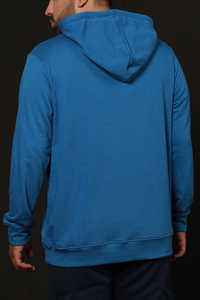 Autumn/Winter Heavyweight 100% Cotton Custom <b>Printed</b> Solid Color Plain Dyed Men's Unisex Oversized Hoodies Embroidery - Product Image 4