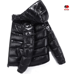 Chaqueta Acolchada Informal para Hombre con Capucha y Cierre de Cremallera Ryan Pro Gear, Impermeable y de Secado Rápido - Product Image 2