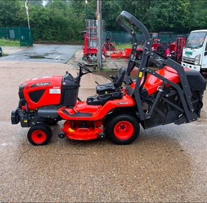 Tondeuse autoportée industrielle G231-HD avec moteur diesel 4 temps 250cc, bac de ramassage 640L, autopropulsée, professionnelle - Product Image 5
