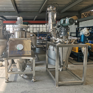 El mezclador de doble hélice mezcla partículas de polvo mezclador cónico de acero inoxidable 304 - Product Image 3