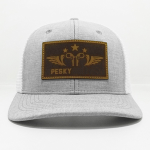 Fabriqué en usine au Vietnam, personnaliser le design gris clair structuré chapeau de sport en maille blanche à 6 panneaux, vêtements vintage et décontractés pour adultes - Product Image 1