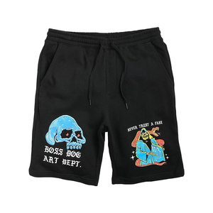 Pantalones cortos deportivos de algodón para hombre, shorts de Entrenamiento Personalizados, venta al por mayor - Product Image 3