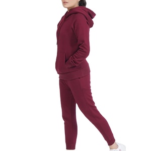 ชุดวอร์มผู้หญิงคอตั้งแต่งพู่สีพื้นสำหรับฤดูร้อน ขายส่งราคาถูก ชุดกีฬา ผลิตโดย HS 2026 - Product Image 3