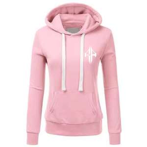 Sudadera con Capucha para Mujer, de Alta Calidad, Estilo Casual, Cómoda, con Estampado Frontal, 100% Algodón Felpa, Gran Venta de Invierno - Product Image 4