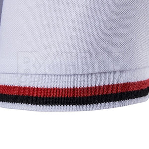 Camiseta de polo de diseño de moda para hombre, tela suave y ligera de ajuste informal con estilo de manga corta para uso diario - Product Image 5