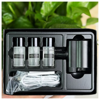 Diffuseur d'huiles essentielles intelligent pour voiture, rechargeable par USB, sans eau, en alliage, accessoires de voiture