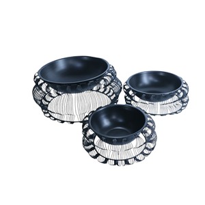 High Quality Stylish Portable Iron Pet Bowl Feeder Economical Price Modern Design <b>Stand</b> Classic Shape for Dogs <b>Cats</b> Durable - Product Image 5