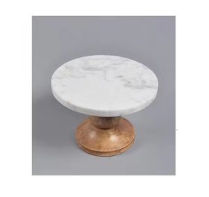 Soporte de pastel de mármol para base de mármol y plato giratorio Suministros para hornear Herramientas de decoración de pasteles - Product Image 2