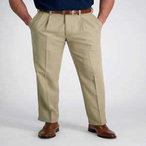 Chino กางเกงผ้าฝ้าย100% สำหรับผู้ชาย,กางเกงชิโน่สีพื้นยืดหยุ่นลำลอง - Product Image 1