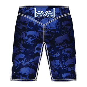 Premium spandexfight tela para hombre sublimación negro lucha corto logotipo personalizado grappling jiu jitsu MMA shorts - Product Image 2