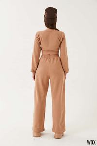 Servicio OEM personalizado de gran tamaño de algodón pesado para mujer básico nuevo Premium negro Jogger pantalón oferta al por mayor tendencia 2024 calidad - Product Image 3