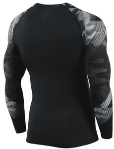 Vêtements de sport de qualité supérieure pour hommes, manches longues, à séchage rapide, respirants, anti-UV, pour la musculation, le MMA, le surf et la plongée, vente en gros d'usine - Product Image 4