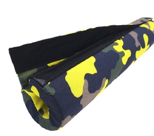 แผ่นบาร์เบลล์ลายพราง,แผ่นรองสะโพกสำหรับดัมเบลโฟมขาเบาะรองคอและไหล่รองรับการยกน้ำหนักการเพาะกาย - Product Image 6