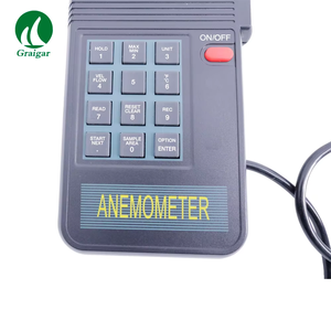 AVM 05 Prova - Anemómetro Digital de Alta Precisión, Medidor de Velocidad del Viento, Temperatura y Flujo de Aire, de 0 <span class=keywords><strong>a</strong></span> 45.00 m/s - Product Image 4