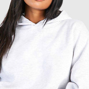 Ensemble de survêtement à capuche pour femme sur mesure, deux pièces, hiver, 100% coton, léger, pantalon de jogging à taille élastique avec strass - Product Image 3