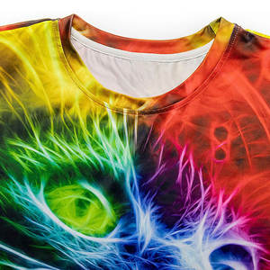 T-shirt Oversize Léger 240 GSM 100% Coton avec Impression Sublimée – Style Urbain Américain Décontracté - Product Image 4