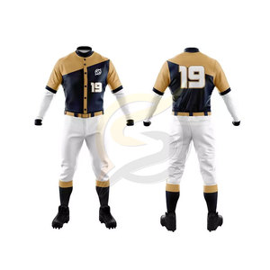 Uniforme de Béisbol Personalizado Más Vendido, Uniforme Deportivo Transpirable, Jersey Deportivo, Uniforme de Equipo - Product Image 2