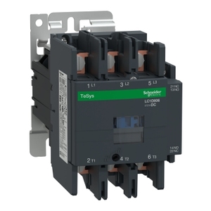 Contattore SCHNEIDER ELECTRIC LC1D806BD TeSys D 3P(3 NO) AC-3 <= 440 V 80 A con Bobina Standard 24 V DC - Product Image 1