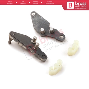 BSR552 Sunroof Sliding Roof Slider Shifter Runner Lifter Guide <b>Clips</b> Repair Kit for Clio MK2 II X65 BB CB SB 1998-20016 - Product Image 2