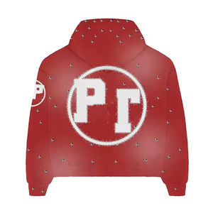 Best Quality <b>Men</b> <b>Zip</b>-<b>Up</b> Hoodies Sun Faded 100% Cotton Distressed Embroidered Patch Rhinestone <b>Top</b> Trend <b>men's</b> hoodies - Product Image 6