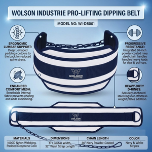 Cinturón de Soporte para Levantamiento de Pesas Wilson Industry, de EVA, con Cierre de Gancho y Bucle Ajustable, Ligero, Unisex, para Entrenamiento Físico en el Gimnasio - Product Image 6