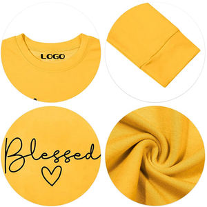 Sudaderas de lana informales para mujer, nuevo diseño personalizado, sudaderas transpirables de deportes elegantes, Otoño e Invierno - Product Image 4