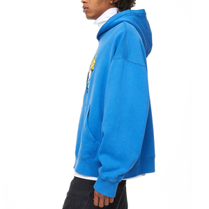 Sudadera con capucha de gran tamaño personalizada de algodón 100%, jersey en blanco, sudaderas con estampado Dtf, ropa deportiva, Sudadera con capucha de peso pesado para hombres - Product Image 4