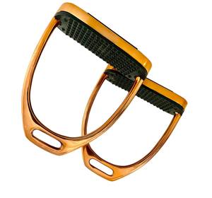 Estribos de caballo profesionales para adultos, agarre de seguridad de acero inoxidable, duradero, ecuestre, suministro de fábrica OEM - Product Image 3