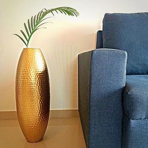 Florero de suelo de metal de hierro hecho a mano de la mejor calidad para decoración del hogar y la boda suministrado por proveedor y exportador indio - Product Image 6