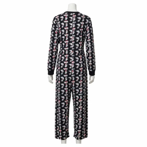 ชุดนอนผ้าถักสำหรับผู้หญิงผ้าคอตตอนโพลีเอสเตอร์เนื้อนุ่มระบายอากาศได้ดีแห้งเร็ว - Product Image 2