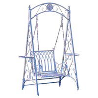 Balançoire de jardin en métal de haute qualité, design antique, finition neuve, pour banc 3 places, à prix avantageux, provenant d'exportateurs indiens