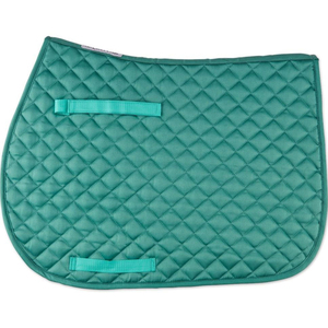 Vente en gros Tapis de selle équestre élégant en coton organique avec doublure naturelle et rembourrage en bambou pour cheval Logo personnalisé de dressage et de saut d'obstacles - Product Image 1