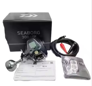 Moulinet électrique Daiwa Seaborg 300MT Occasion - Pour Pêche En Mer, Ratio 4.8:1, 26 Roulements - Testé Fonctionnel