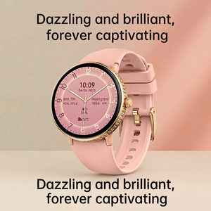 Reloj Inteligente Sower S76 para Mujer, Pantalla AMOLED de 1.19 Pulgadas, Resistente al Agua IP67, Monitor de Ritmo Cardíaco, Brújula, Rastreador de Actividad Física, Pantalla Táctil, Reloj de Moda - Product Image 6