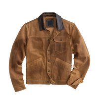 Veste imperméable et respirante pour homme, en daim personnalisé, matériau léger en polyester 100%, style streetwear.