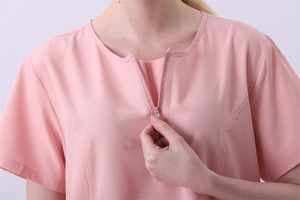 ชุดยูนิฟอร์มทางการแพทย์ของสตรีทำจากผ้าสแปนเด็กซ์ชุดพยาบาลดีไซน์ใหม่2024 - Product Image 2