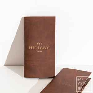 Carpeta de facturas de cuero genuino hecha a mano con logotipo personalizado al por mayor con soporte para recibos y talonario de cheques, al por mayor - Product Image 6