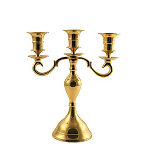 Candelabro de Metal de 5 brazos, accesorios de boda, decoración de mesa, oro rosa - Product Image 6