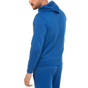 Diseño personalizado mezcla de algodón polar sudaderas con capucha de gran tamaño logotipo frontal hombro caído bordado para invierno moda hombres mujeres niños - Product Image 5