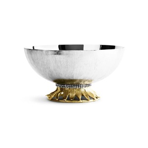 Bol décoratif classique en argent fini, vaisselle design, parfait pour le salon, la salle à manger, la cuisine ou la décoration de bureau, en provenance d'Inde - Product Image 5