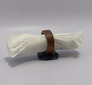 Servilleteros de madera y resina almacenados por el fabricante para decoración de Mesa para el hogar, Hotel, restaurante, bodas, fiestas - Product Image 2