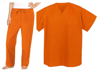HRM HRM-PU-101 Vêtements de prison de qualité supérieure en tissu respirant coton-polyester, uniforme pour hommes, personnalisation du logo, impression couleur