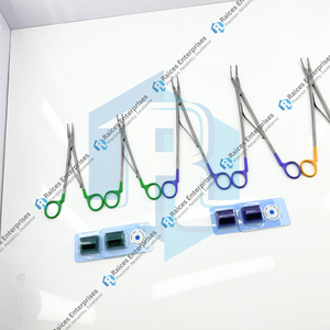 ชุดอุปกรณ์ทางการแพทย์ทำจากสเตนเลสสตีลแบบหนีบเพื่อเปิดขอบ-O-ล็อกเครื่องมือทางการแพทย์12ชิ้น - Product Image 3