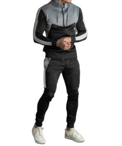 Magníficos chándales para hombre, sudaderas con capucha, pantalones de chándal con cordones, sudadera con estampado DTG, chándal lavado para hombre - Product Image 1