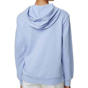 Fabricante de alta calidad con impresión personalizada Logo Pullover Ropa de mujer Sudaderas con capucha de color sólido de gran tamaño - Product Image 2