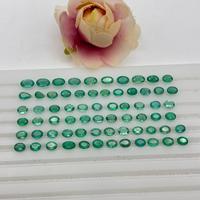 Émeraude naturelle de Zambie de 24,05 carats, taille ovale, pierre précieuse en vrac pour la fabrication de bijoux, pierres d'émeraude facettées, fournisseur en gros d'Inde