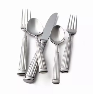 Ensemble de couverts en acier inoxydable personnalisé post-moderne nouveaux couverts pour restaurant et hôtel dessus de table servant des aliments en gros - Product Image 6